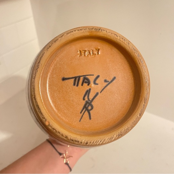 Bitossi Aldo Londi Aztec Vase, Signed, Beautiful Collector’s piece - Picture 6 of 10